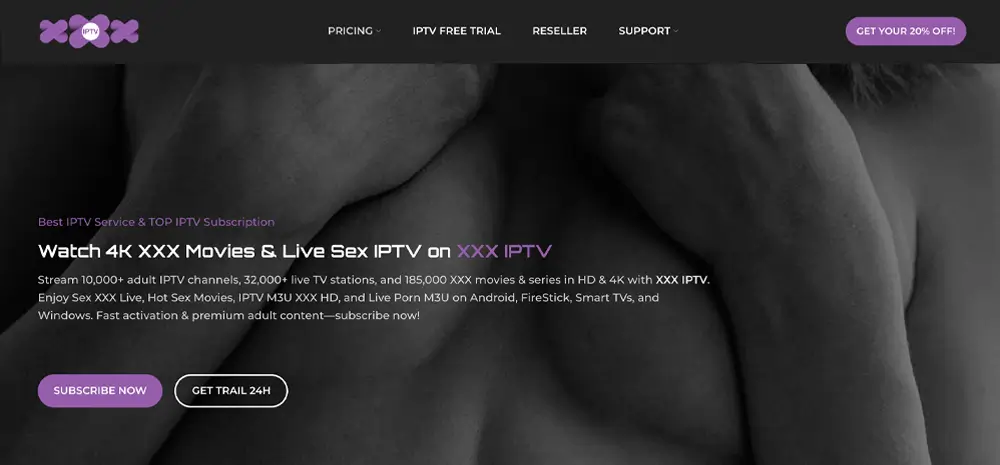 Watch XXX Movie, Sex XXX Live, and Hot Sex Movies in HD Porn and 4K Porn with XXX IPTV. Stream Live XXX Vids, Live Sex Porn, and Porn Sex & Movies via IPTV XXX Movies, M3U IPTV XXX HD, and IPTV Adult Channels on all devices.